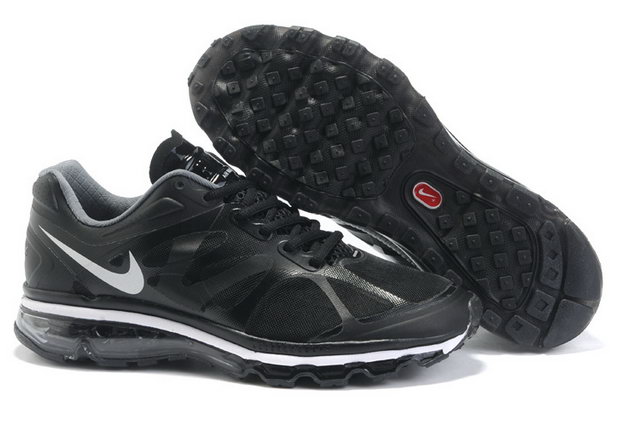 Nike Air Max 2012 With Black Grey White - Click Image to Close